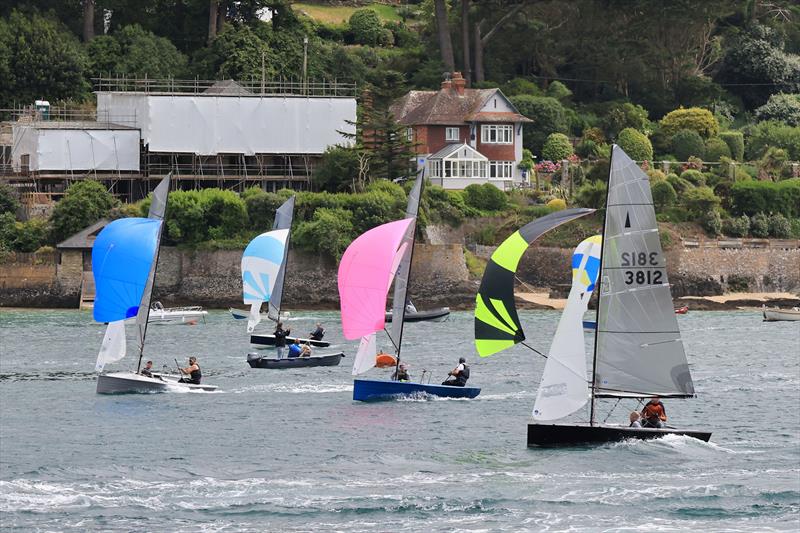 Salcombe Gin Merlin Week 2024 Day 4 Afternoon Race photo copyright Lucy Burn taken at Salcombe Yacht Club and featuring the Merlin Rocket class