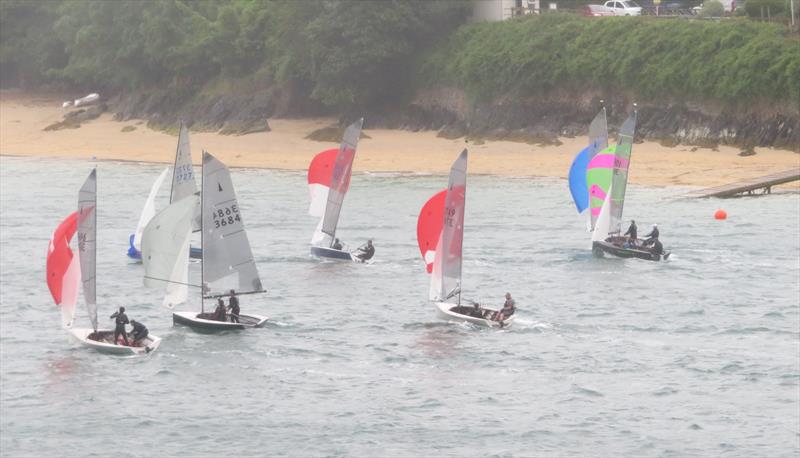 Salcombe Gin Merlin Week 2024 Day 6 Afternoon Race photo copyright Malcolm Mackley taken at Salcombe Yacht Club and featuring the Merlin Rocket class