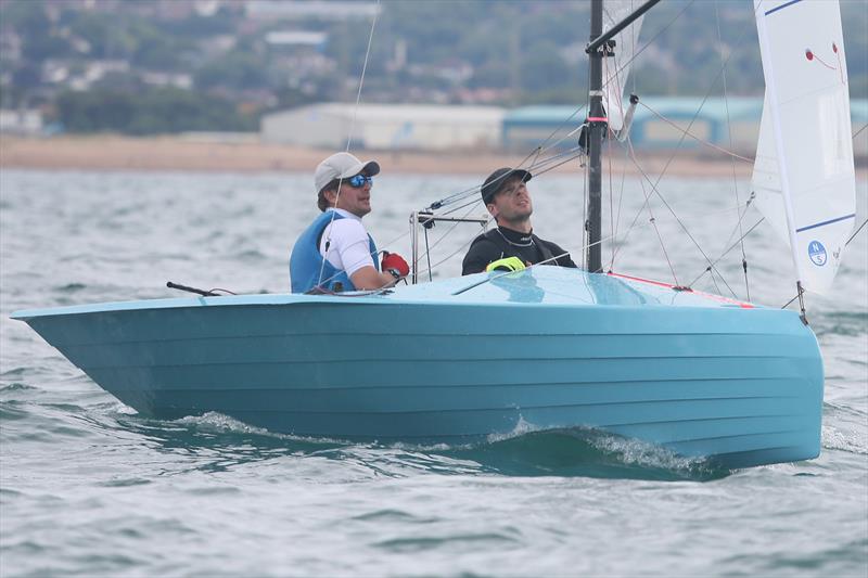 Ben Saxton and Matt Rainback, overall winners - Merlin Rocket Craftinsure Silver Tiller round 6 at Shoreham photo copyright Warwick Baker / www.warwickpics.com taken at Shoreham Sailing Club and featuring the Merlin Rocket class