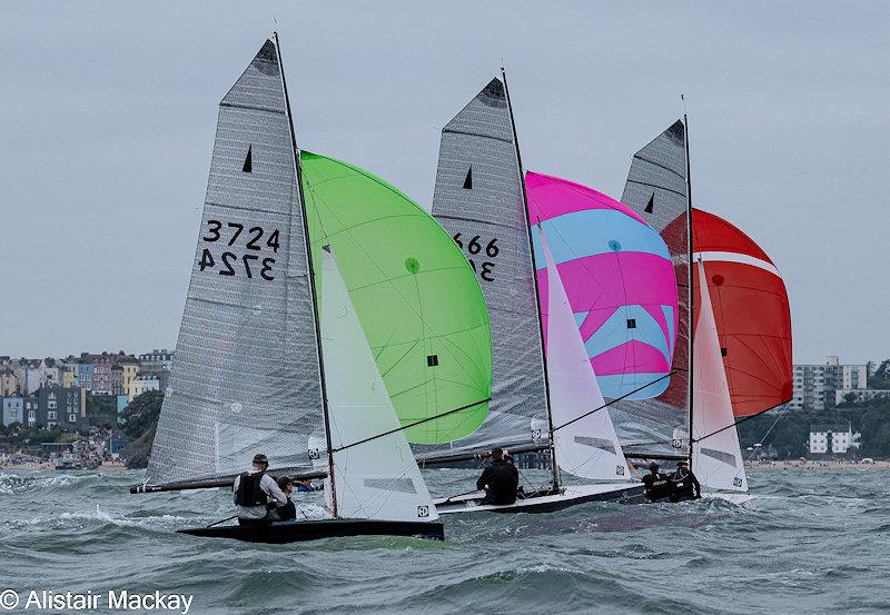 Merlin Rocket Nationals at Tenby day 1 - photo © Alistair Mackay