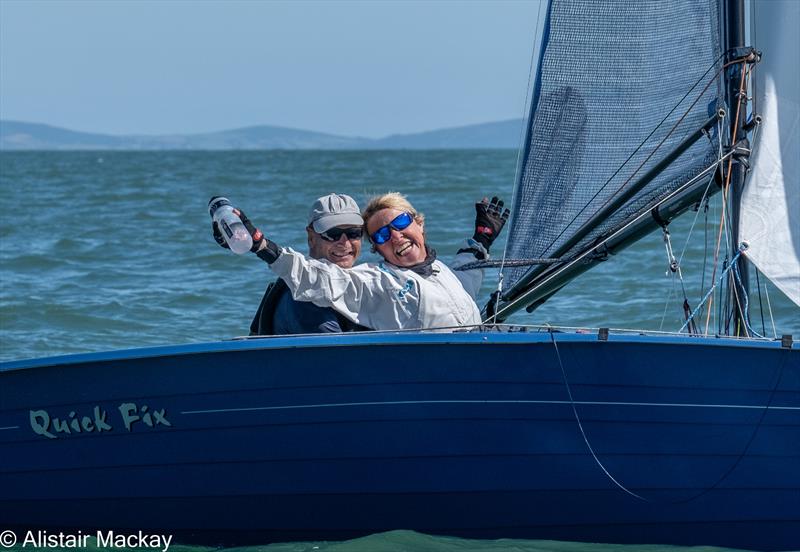 Merlin Rocket Nationals at Tenby day 4 photo copyright Alistair Mackay taken at Tenby Sailing Club and featuring the Merlin Rocket class