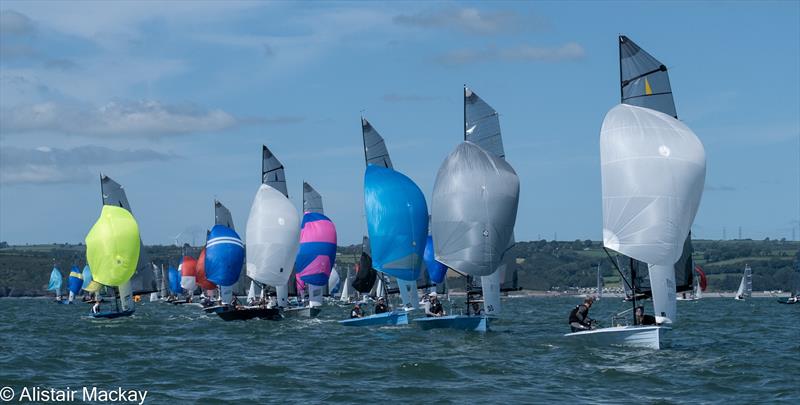 Merlin Rocket Nationals at Tenby day 4 photo copyright Alistair Mackay taken at Tenby Sailing Club and featuring the Merlin Rocket class