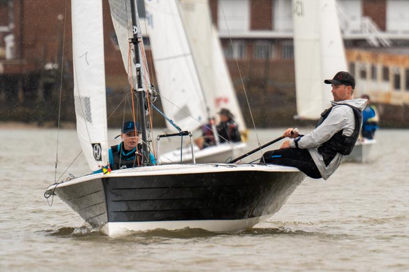 Flynn and Niamh Davies are sailing during Burnham Week 2024 - photo © Petru Balau Sports Photography / sports.hub47.com