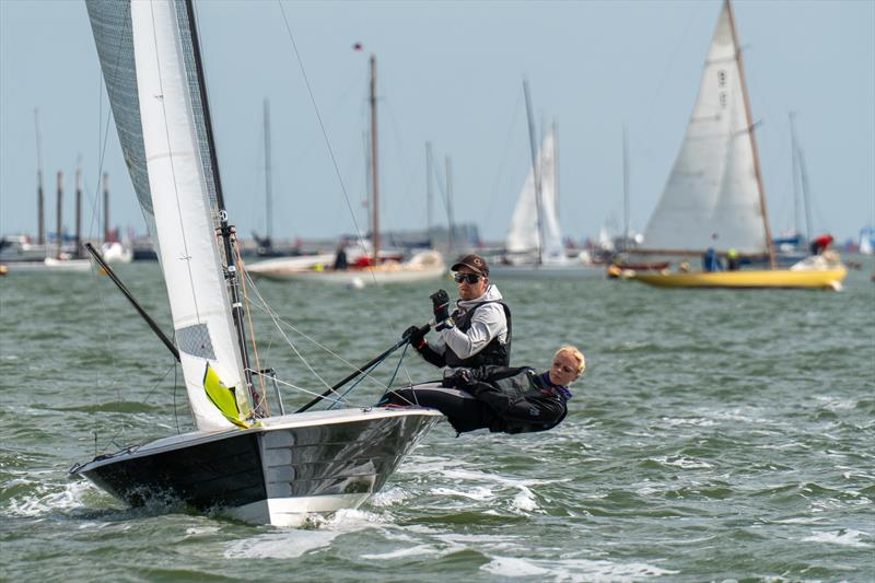 Flynn and Niamh Davies won the Dinghy Fast Handicap fleet during Burnham Week 2024 - photo © Petru Balau Sports Photography / sports.hub47.com