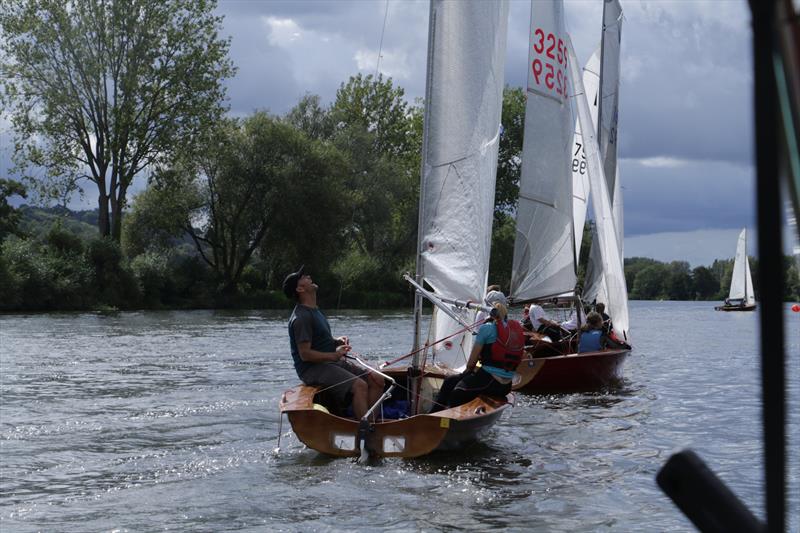 Craftinsure Silver Tiller, DeMay and Thames Series racing at Upper Thames photo copyright Philip Russell taken at Upper Thames Sailing Club and featuring the Merlin Rocket class