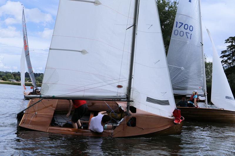 Craftinsure Silver Tiller, DeMay and Thames Series racing at Upper Thames photo copyright Philip Russell taken at Upper Thames Sailing Club and featuring the Merlin Rocket class