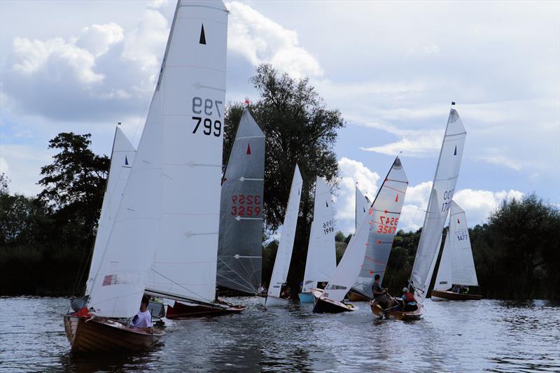 Craftinsure Silver Tiller, DeMay and Thames Series racing at Upper Thames photo copyright Philip Russell taken at Upper Thames Sailing Club and featuring the Merlin Rocket class