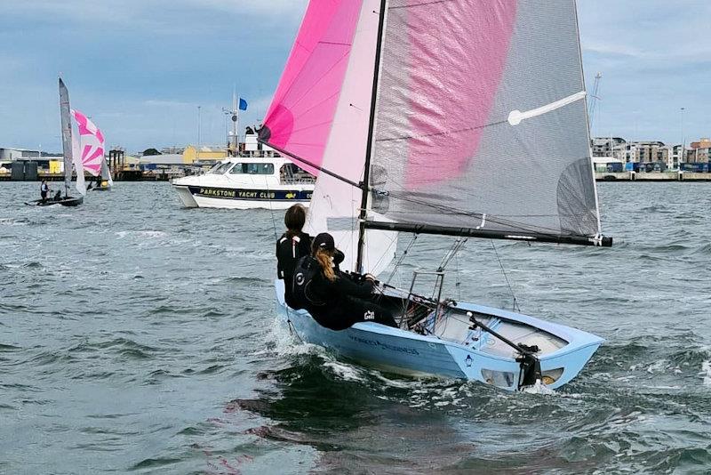 Alex Willis and Ameila Little, Endeavour einners - Merlin Rocket Women's Championship - photo © Graham Williamson