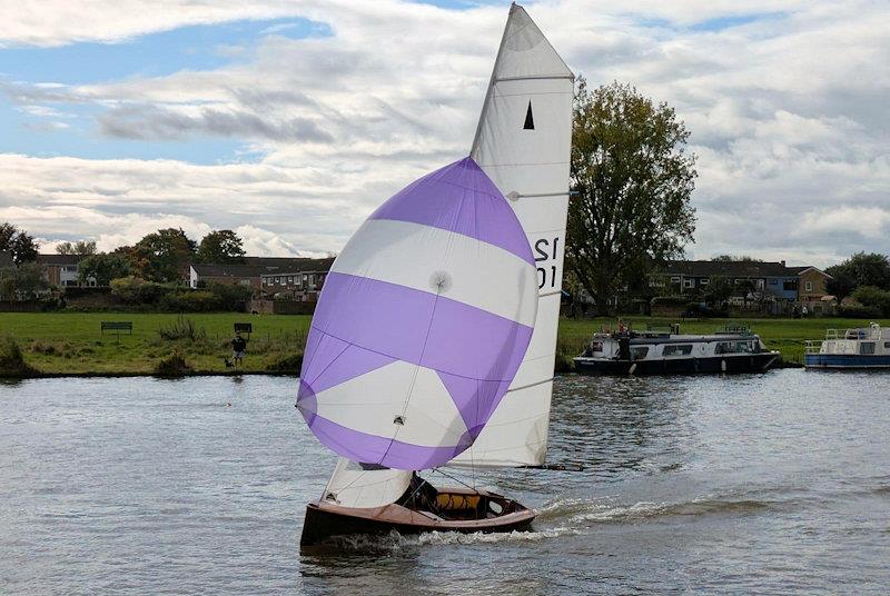 John and Livvy Bell, second overall - Merlin Rocket DeMay and Thames Series at Hampton photo copyright Emma Bunner taken at Hampton Sailing Club and featuring the Merlin Rocket class