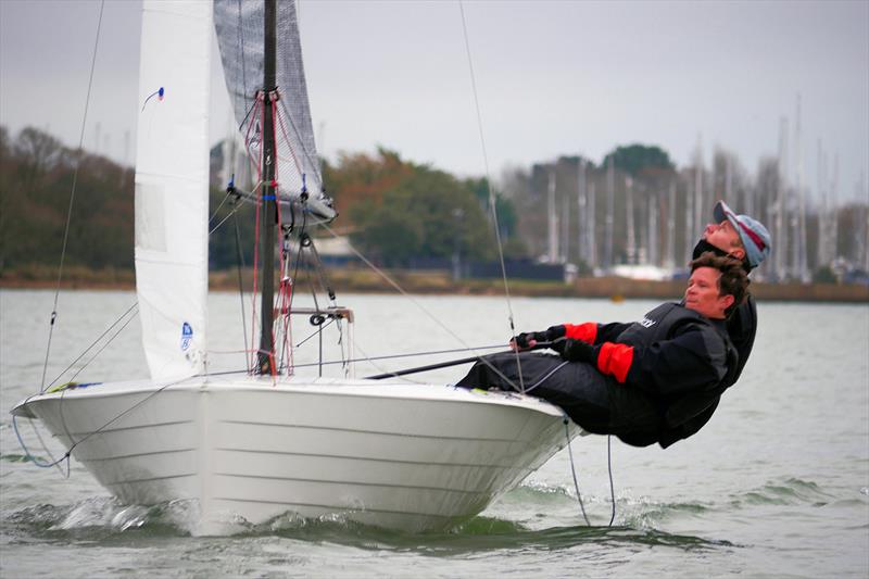 Chichester Yacht Club Frozen Toe Winter Series concludes photo copyright Mark Green taken at Chichester Yacht Club and featuring the Merlin Rocket class