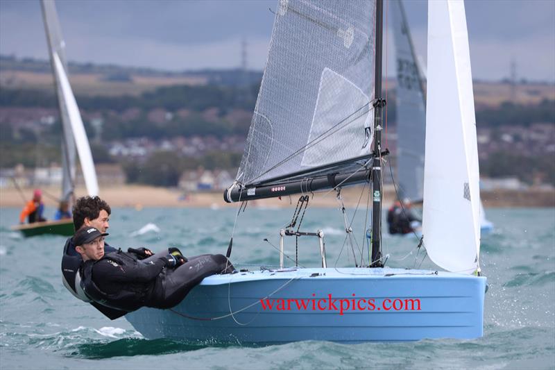 Alex Jackson and Alex Warren, Saturday winners and second overall - Merlin Rocket Craftinsure Silver Tiller and Allen SE Series at Shoreham - photo © Warwick Baker / www.warwickpics.com