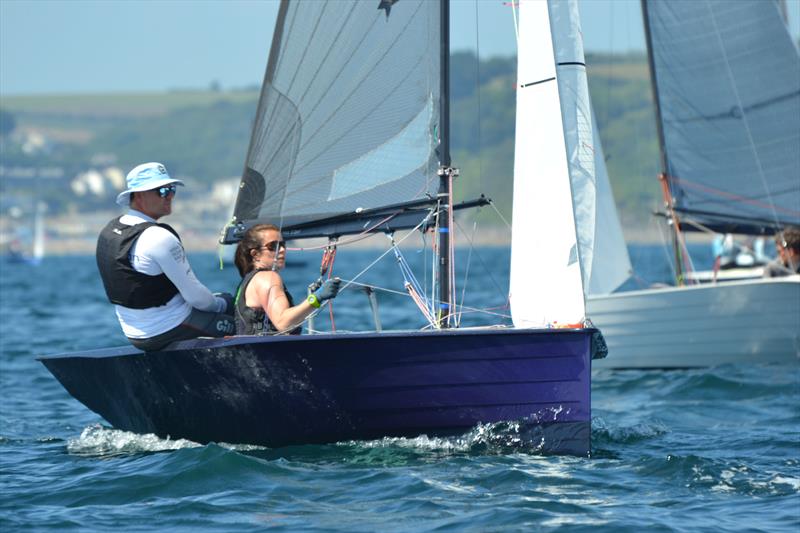 Merlin Rocket Aspire National at Looe Day 1 - photo © Alex Pausey
