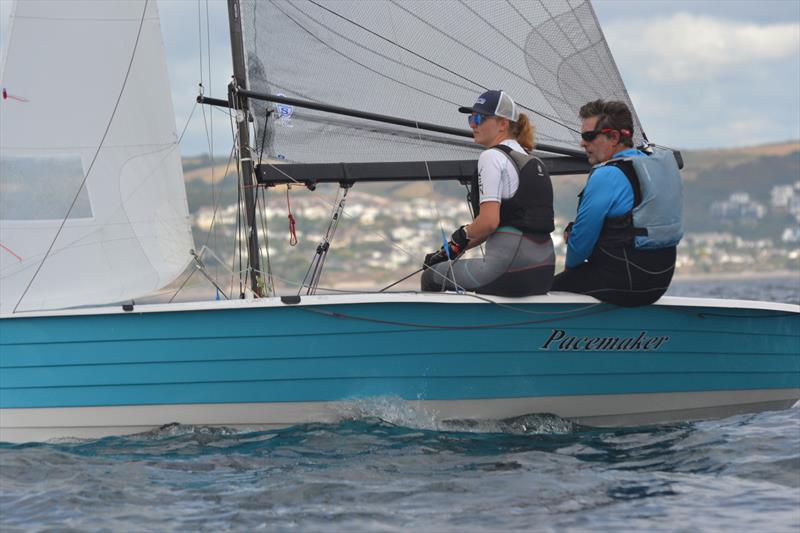 Merlin Rocket Aspire National at Looe Day 5 photo copyright Alex Pausey taken at Looe Sailing Club and featuring the Merlin Rocket class