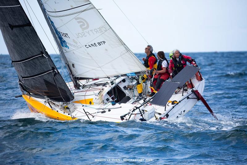 Franco-American skipper Ambre Hasson is the lone American-flagged entry in this year's Mini Transat Race photo copyright Manon Le guen taken at Anchorage Yacht Club, New York and featuring the Mini Transat class