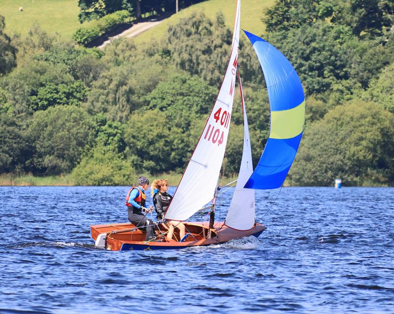 First doublehander, Simon and Julie Dolman - Border Counties Midweek Sailing Series at Bala - photo © John Hunter