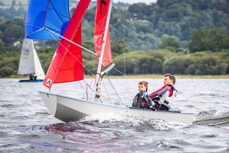 The One Bassenthwaite Lake Sailing Week first weekend photo copyright Peter Mackin taken at Bassenthwaite Sailing Club and featuring the Mirror class