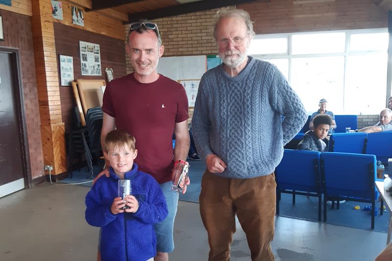 Ian and Ted Dobson take third in the Mirror Weekend at Hunts photo copyright Nick Dillon / Adam Wright taken at Hunts Sailing Club and featuring the Mirror class