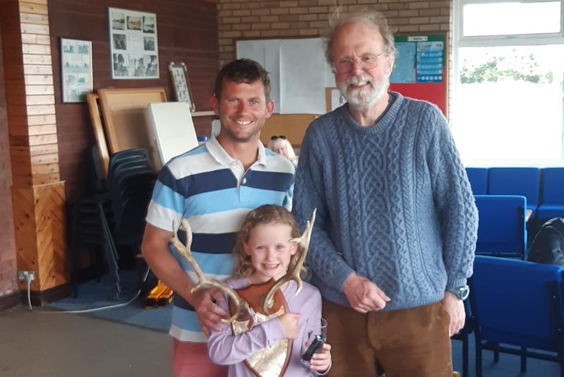 Matt and Pippa Burge win the Mirror Weekend at Hunts photo copyright Nick Dillon / Adam Wright taken at Hunts Sailing Club and featuring the Mirror class