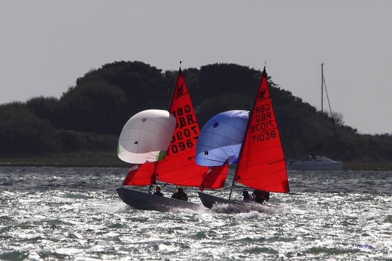 2024 Mirror Nationals at Itchenor photo copyright Tim Bees taken at Itchenor Sailing Club and featuring the Mirror class