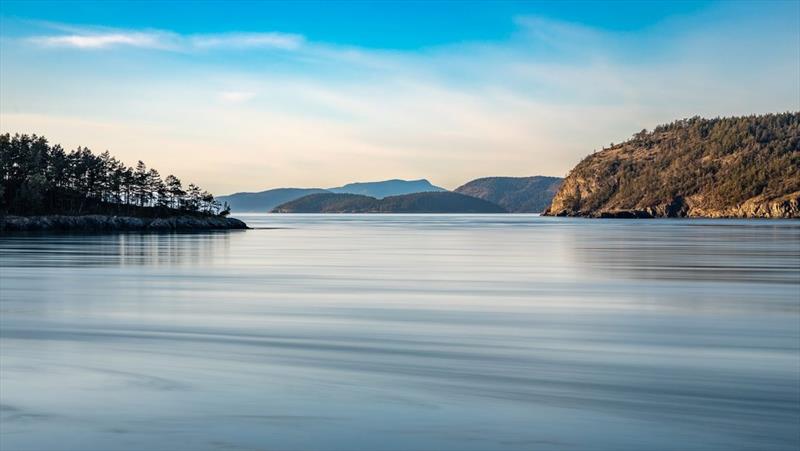 The spectacular beauty of the San Juan Islands was the first destination mapped out by the Eversons in their mission to spot the majestic orcas. photo copyright Riviera Australia taken at 