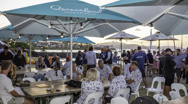 Crews partaking of the post racing atmosphere at Whitsunday Sailing Club - Ocean Dynamics and Mount Gay Airlie Beach Race Week 2024 - photo © Vampp Photography