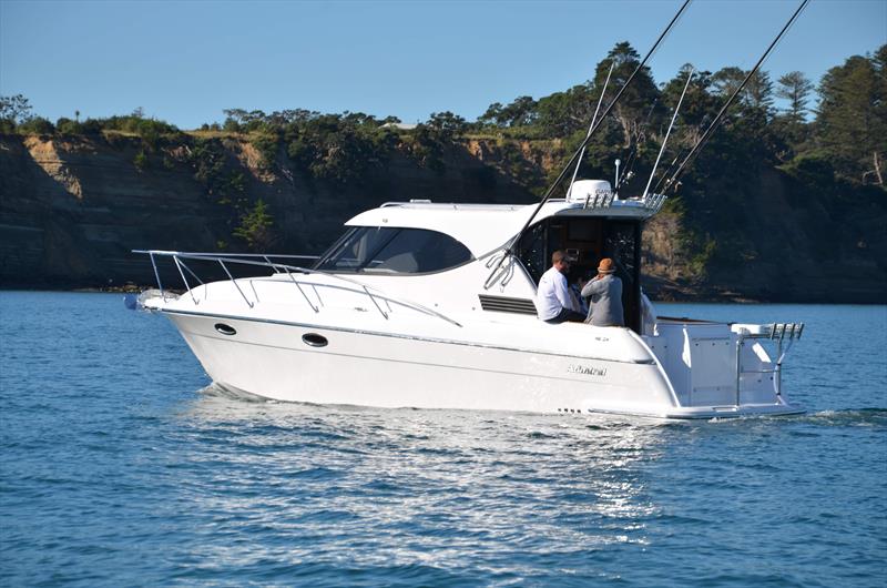 Admiral  Boats  NZ's  hand-sculpted luxury  cruiser photo copyright Auckland On the Water Boat Show taken at 