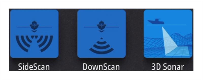 Quick and easy access to Sonar photo copyright Simrad taken at 