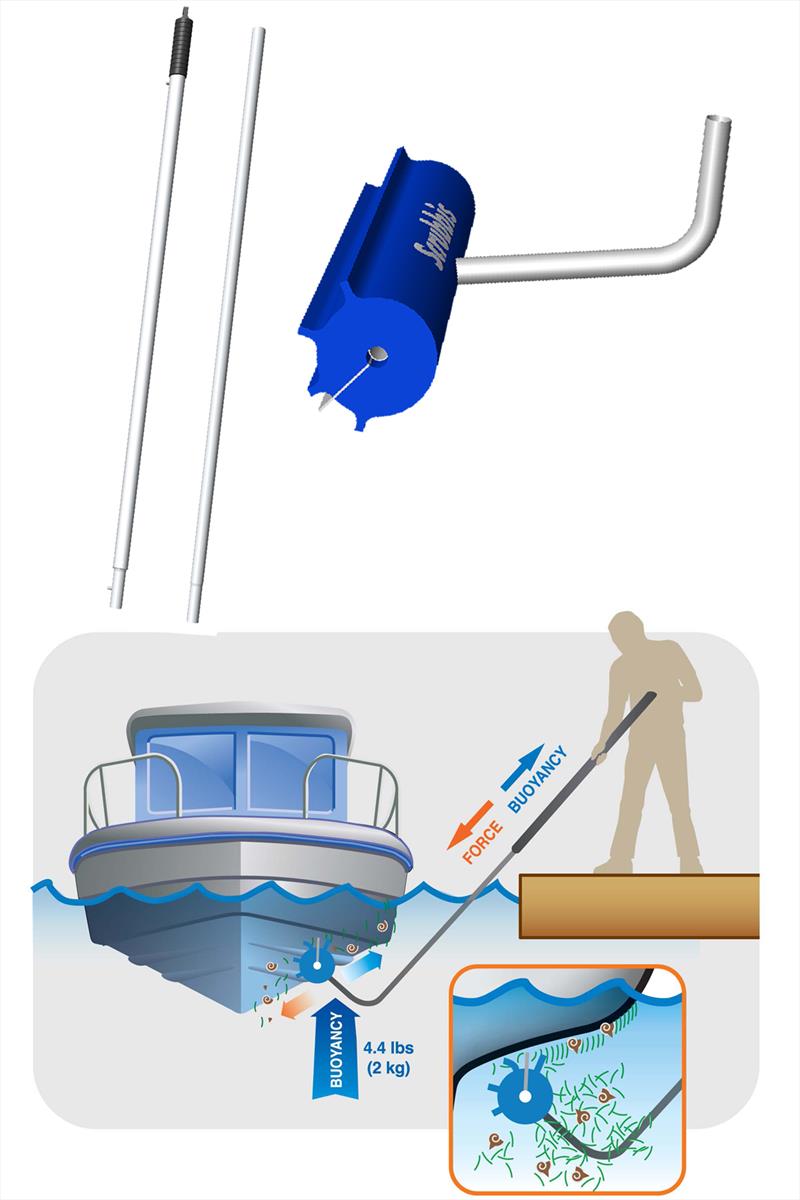 Davis Scrubbis™ Underwater Hull Cleaning Kit from Davis Instruments photo copyright Martin Flory Group taken at 