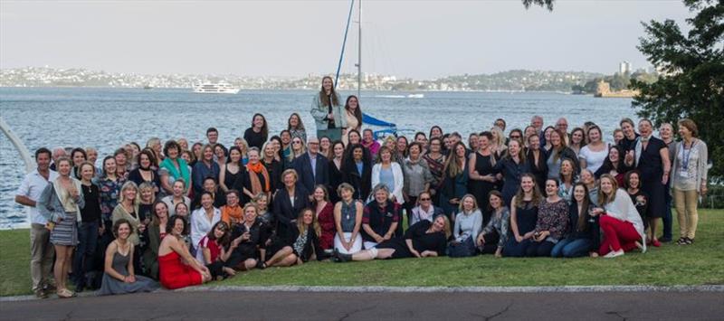 Assembled sailors at RSYS - Ladies of the Sea Coaching Regatta - photo © Margaret Fraser-Martin