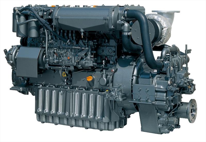 400 hp @ 2500 rpm (M - rated), 7.413 ltr, in-line 6 cylinder, direct injection, turbo charged with intercooler, the 6CXBM-GT is a powerful engine with smooth power delivery ideal for larger commercial applications - photo © Power Equipment