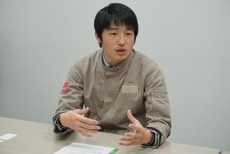 Yuichiro Dake of the Research & Development Center, Yanmar Holdings, has been involved in maritime robotics technology since the development of the unmanned deep-sea exploration vehicle, Robotic Boat in 2017 photo copyright Yanmar taken at 