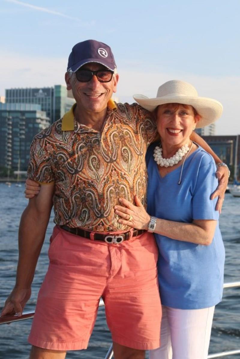 The Riviera cruising life suit Gary and Ellen just fine photo copyright Riviera taken at 