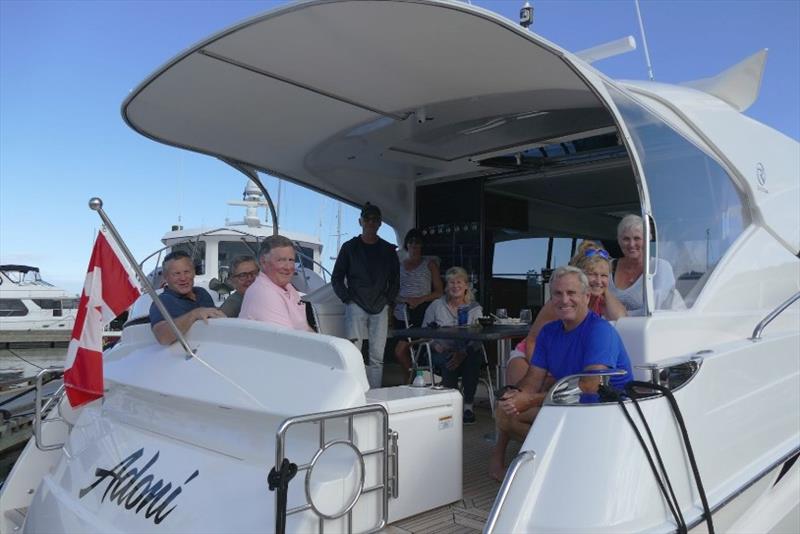 Jess and Jennifer Roper meeting up with new and old friends along the way - photo © Riviera Australia
