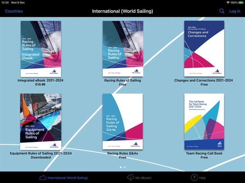 2021-2024 Racing Rules of Sailing app update available now