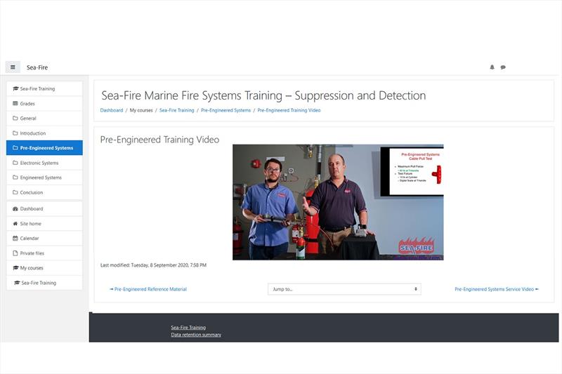 Sea-Fire Marine Dealer Training Portal photo copyright Martin Flory Group taken at 