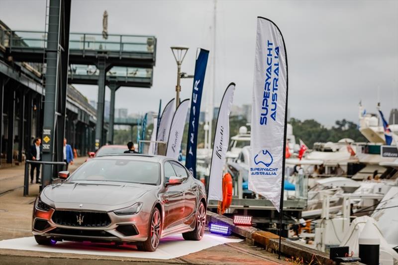 Showcase sponsor Maserati at Jones Bay Marina photo copyright Salty Dingo taken at 