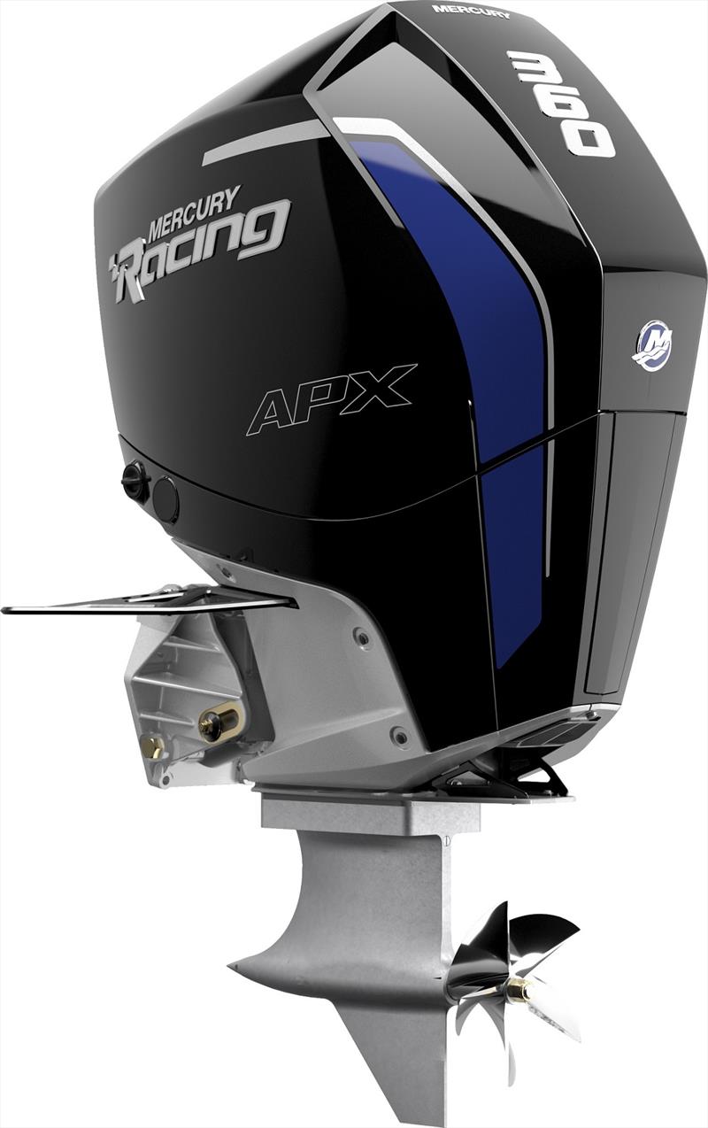 New Mercury Racing 360 APX Outboard photo copyright Mercury Marine taken at 