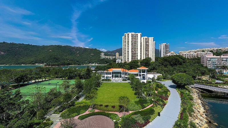 The LYC Clubhouse and the seaside lawn. - photo © Lantau Yacht Club