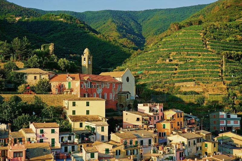 A typical, colourful village in Liguria, part of the Italian Riviera - photo © Photo supplied