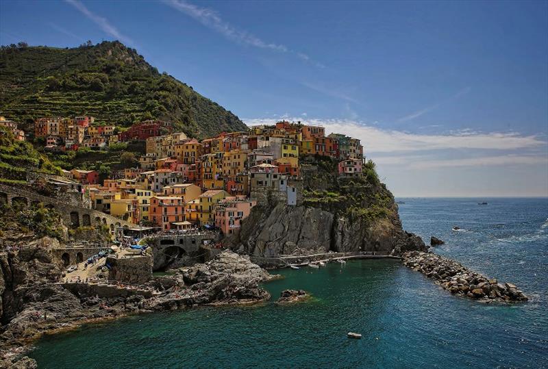 Hillside Vineyards in the Cinque Terre photo copyright Photo supplied taken at 