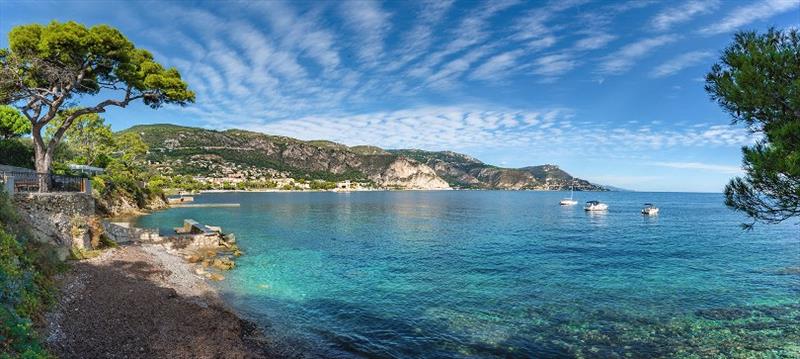 The bay of Beaulieu-sur-Mer on the French Riviera photo copyright Photo supplied taken at 