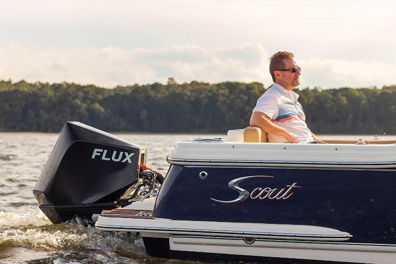 Flux Marine debuts electric outboard motors at 2021 Newport International Boat Show photo copyright Flux Marine taken at 