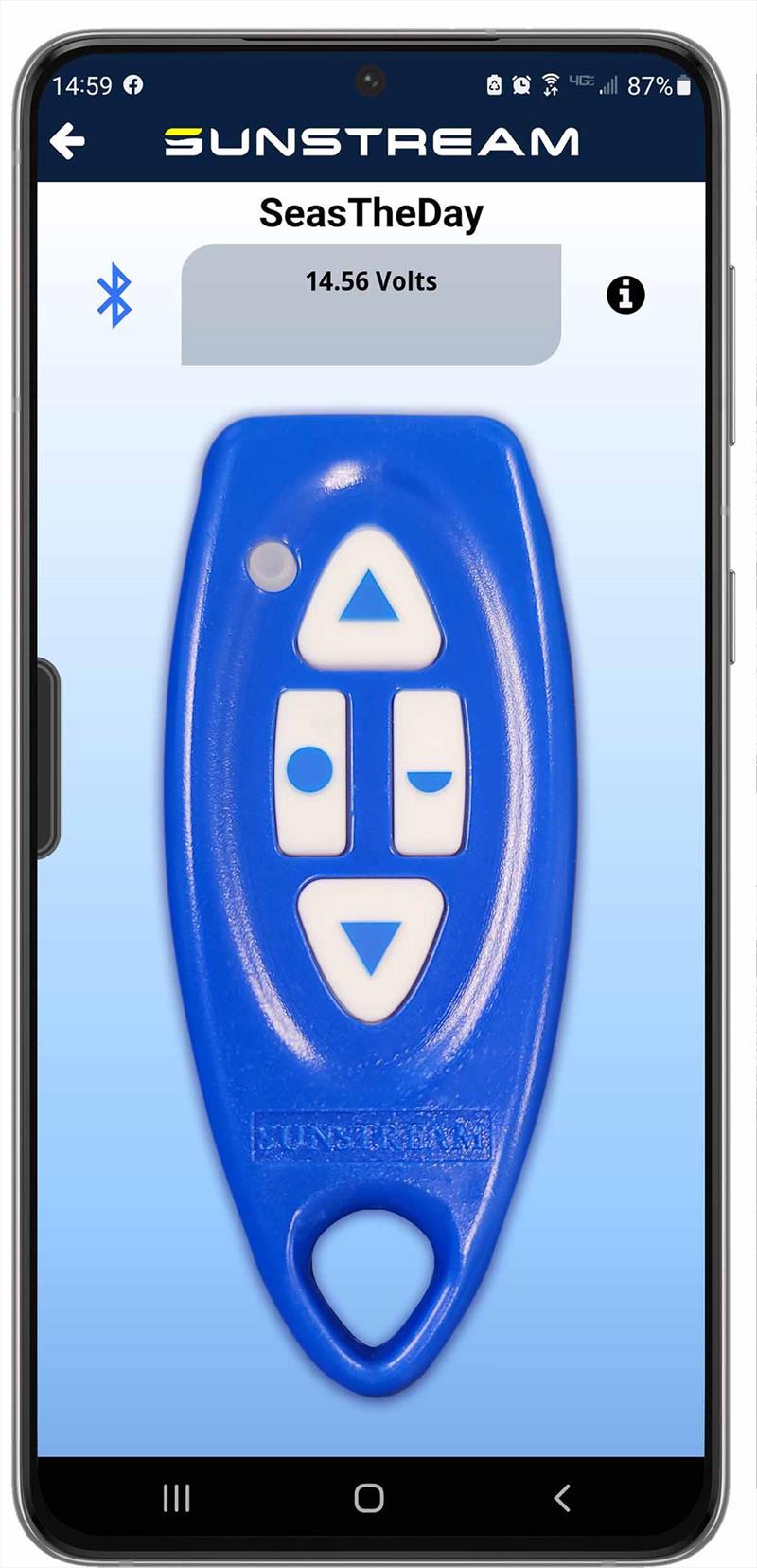 Sunstream® announces ground-breaking Bluetooth® Remote Control with mobile app offering diagnostics functionality photo copyright Sunstream Boat Lifts taken at 