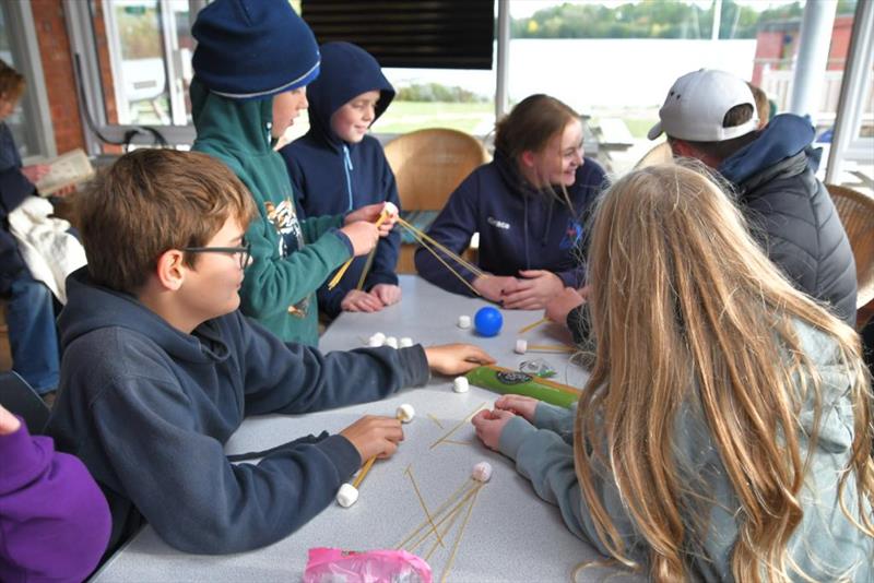 Post-racing Engineering Challenge during the End of Season Youth & Junior Day at Ripon - photo © Gail Jackson