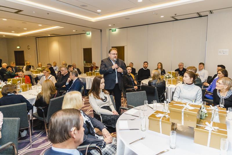 Conrad Shipyard's employees event at the Hilton Hotel in Gdansk photo copyright Conrad Shipyard taken at 