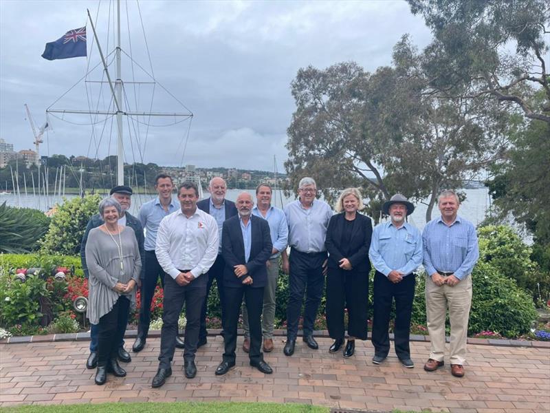 The Australian International Marine Export Group (AIMEX) board members, Richard Chapman (right side)  photo copyright AIMEX taken at 