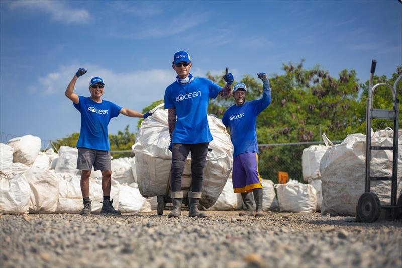 A global cleanup operation actively removing plastic and trash from the ocean and coastlines photo copyright Vision Marine Technologies taken at 