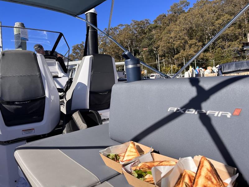 Sammy's café at Careel Bay, Pittwater - photo © eyachts.com.au