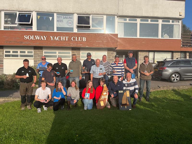 Solway Yacht Club Autumn Open - Winners - photo © Nicola McColm