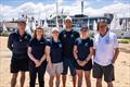 (l-r) Michael Blackburn, Emma Humphries, Meaghan Densley, Grae Morris, Zoe Thomson, Peter Demura © Beau Outteridge / Sail Melbourne